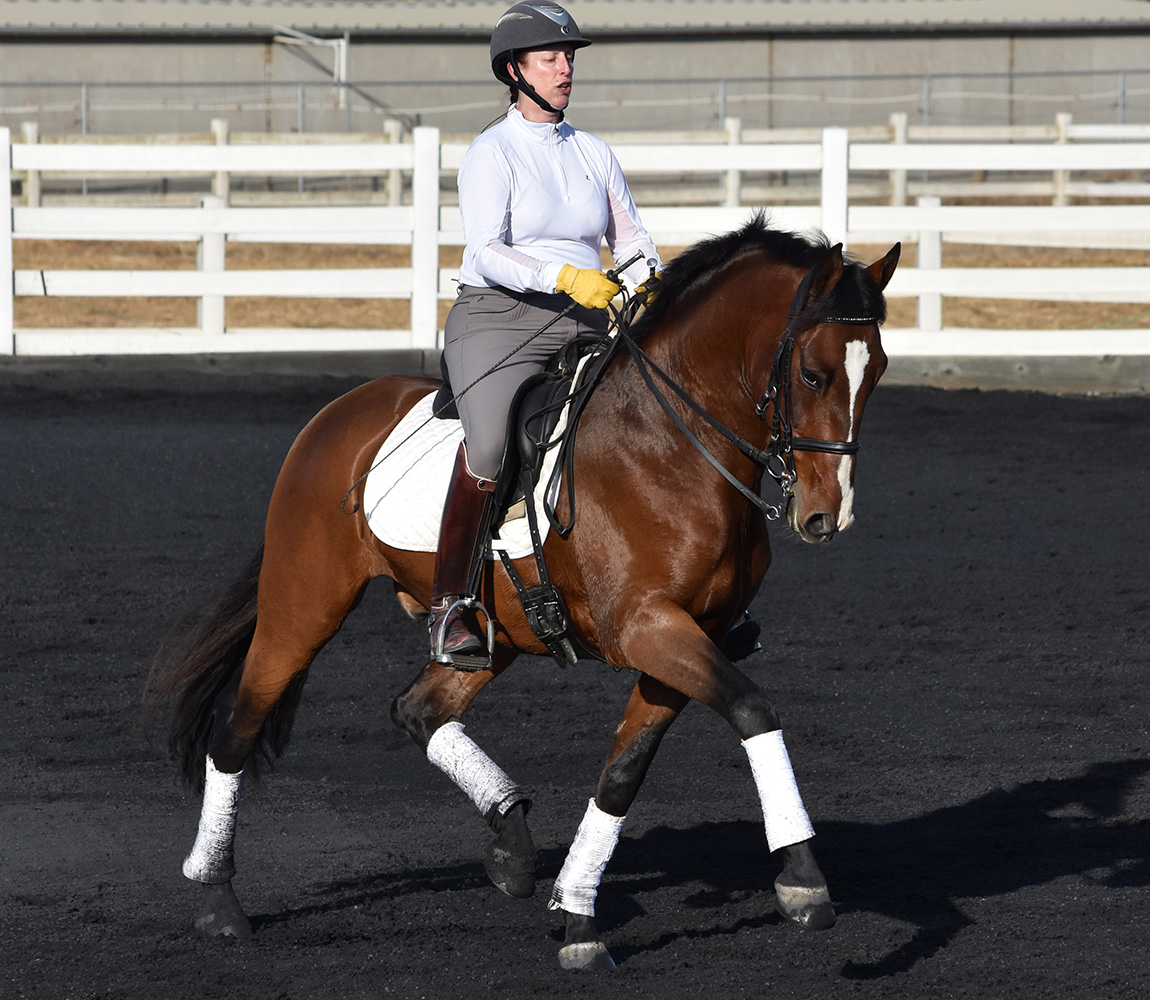 Angela and Caspian at the Laura Graves Clinic